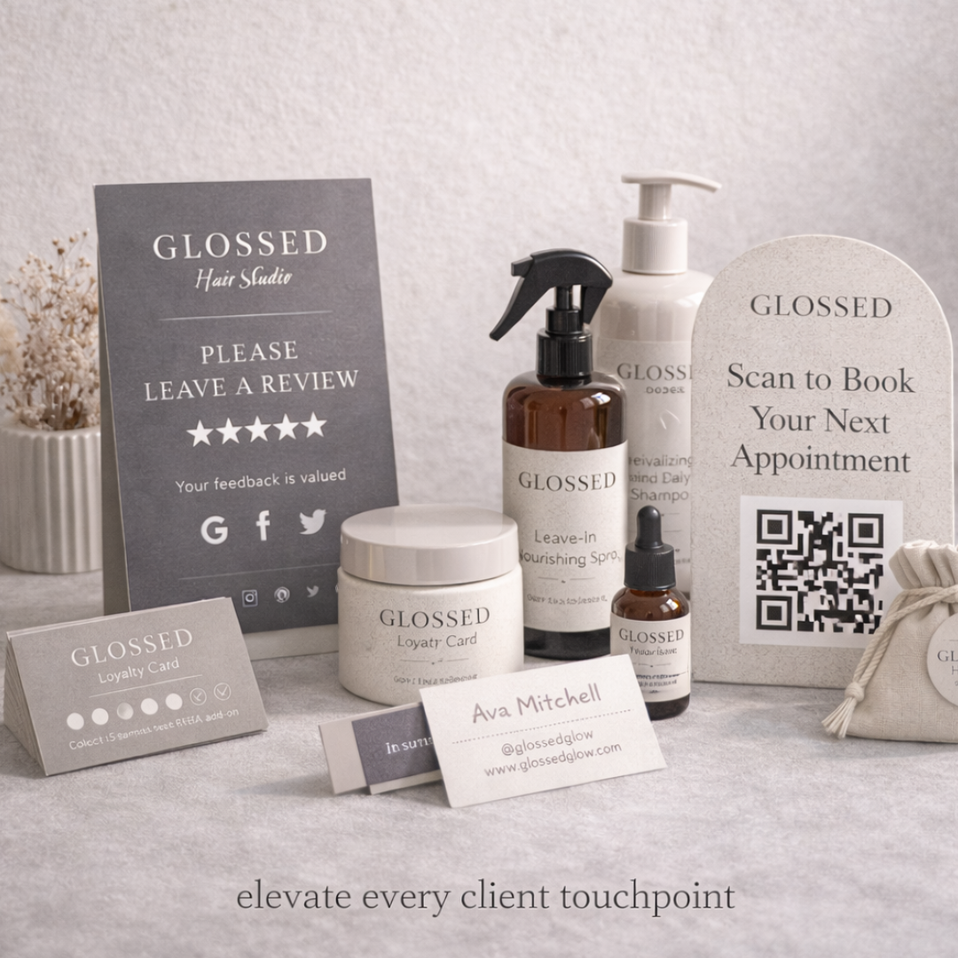 GLOSSED 18-Piece Beauty Brand Kit