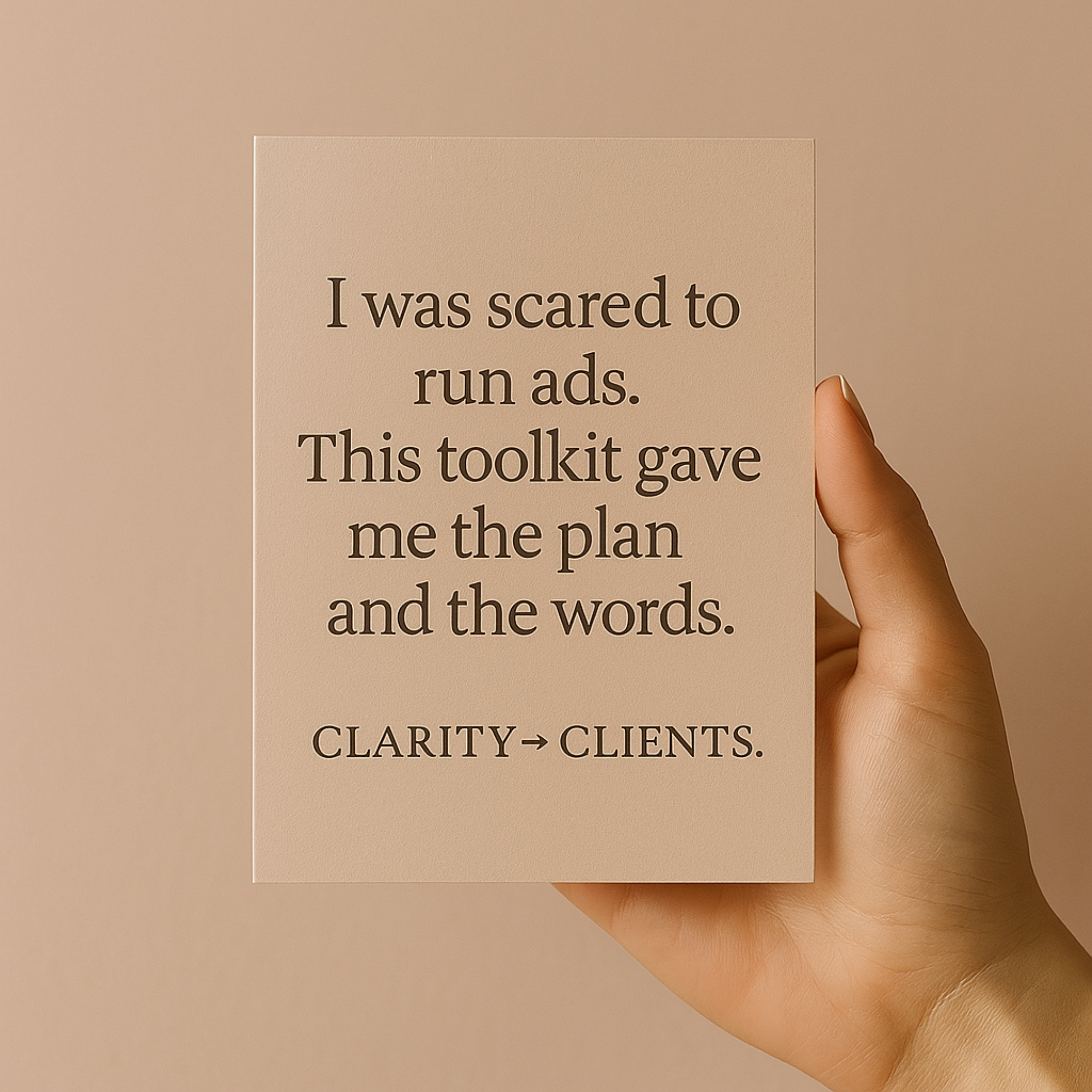 Meta Ads Made Affordable Toolkit → Run targeted Meta ads that convert—on any budget, with less guesswork.