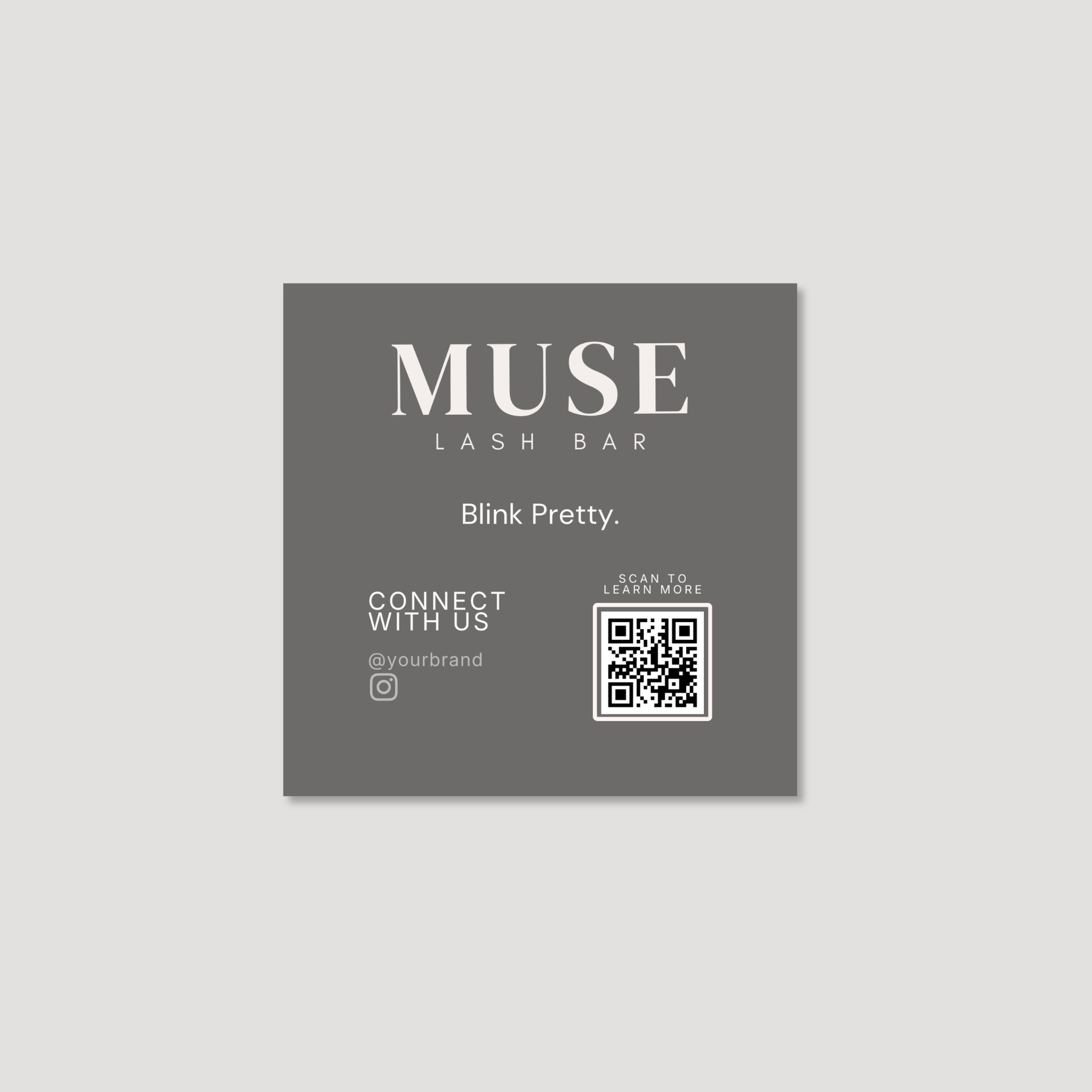 Muse 5×5 Social Mirror Cling