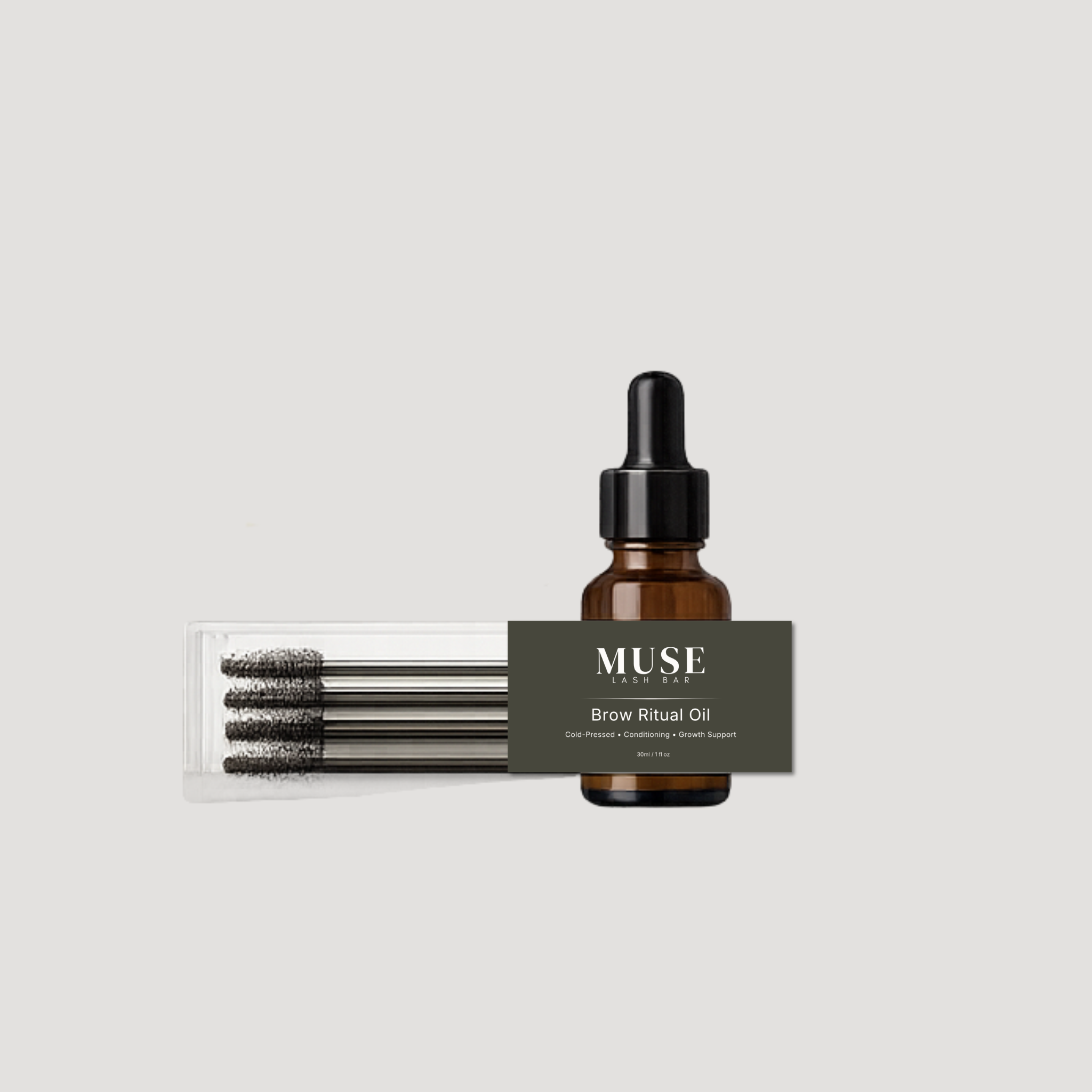 Muse 2x1 Mini Lash Care Label Template