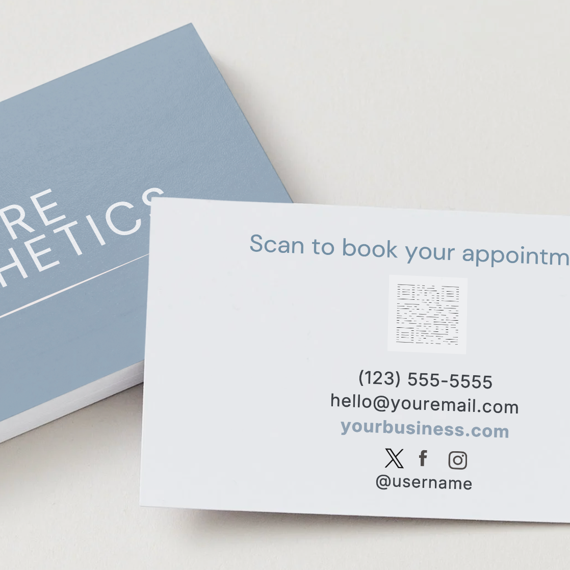 Pure Aesthetics Signature Business Card