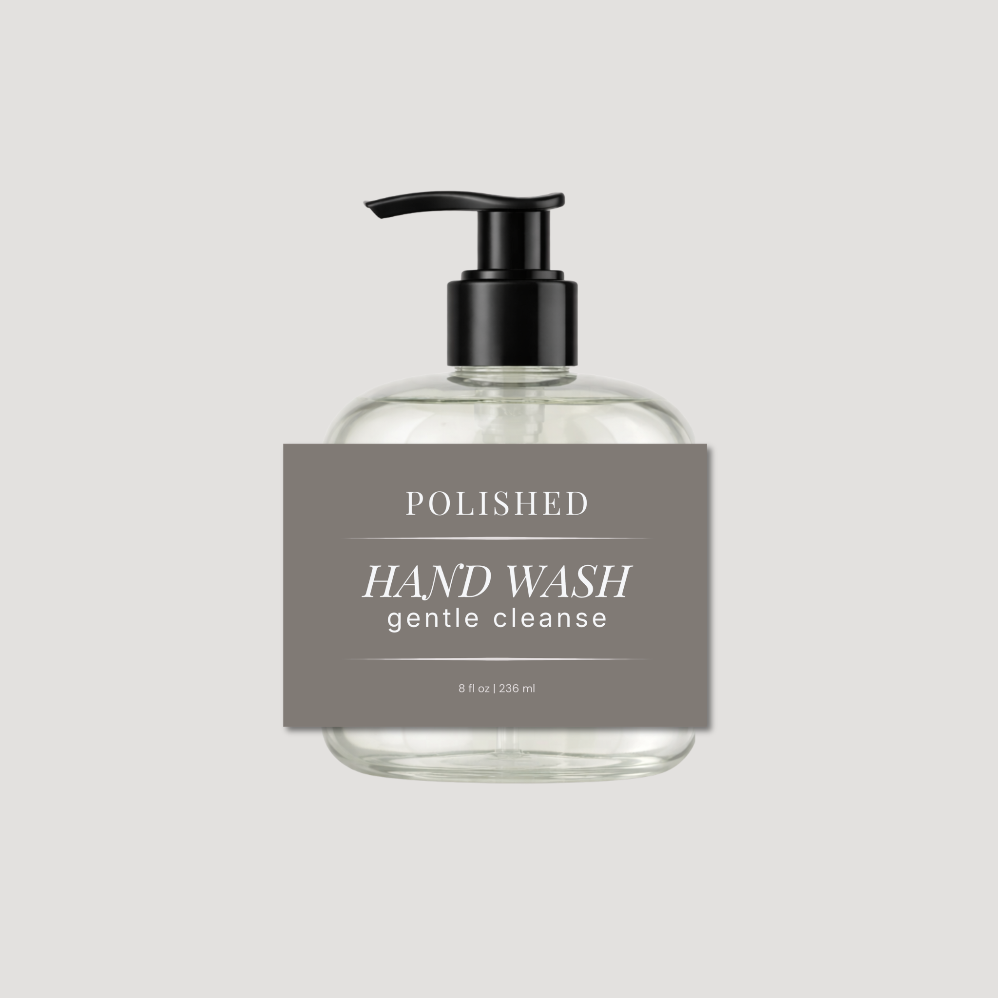 Polished 3x2 Nailcare Label