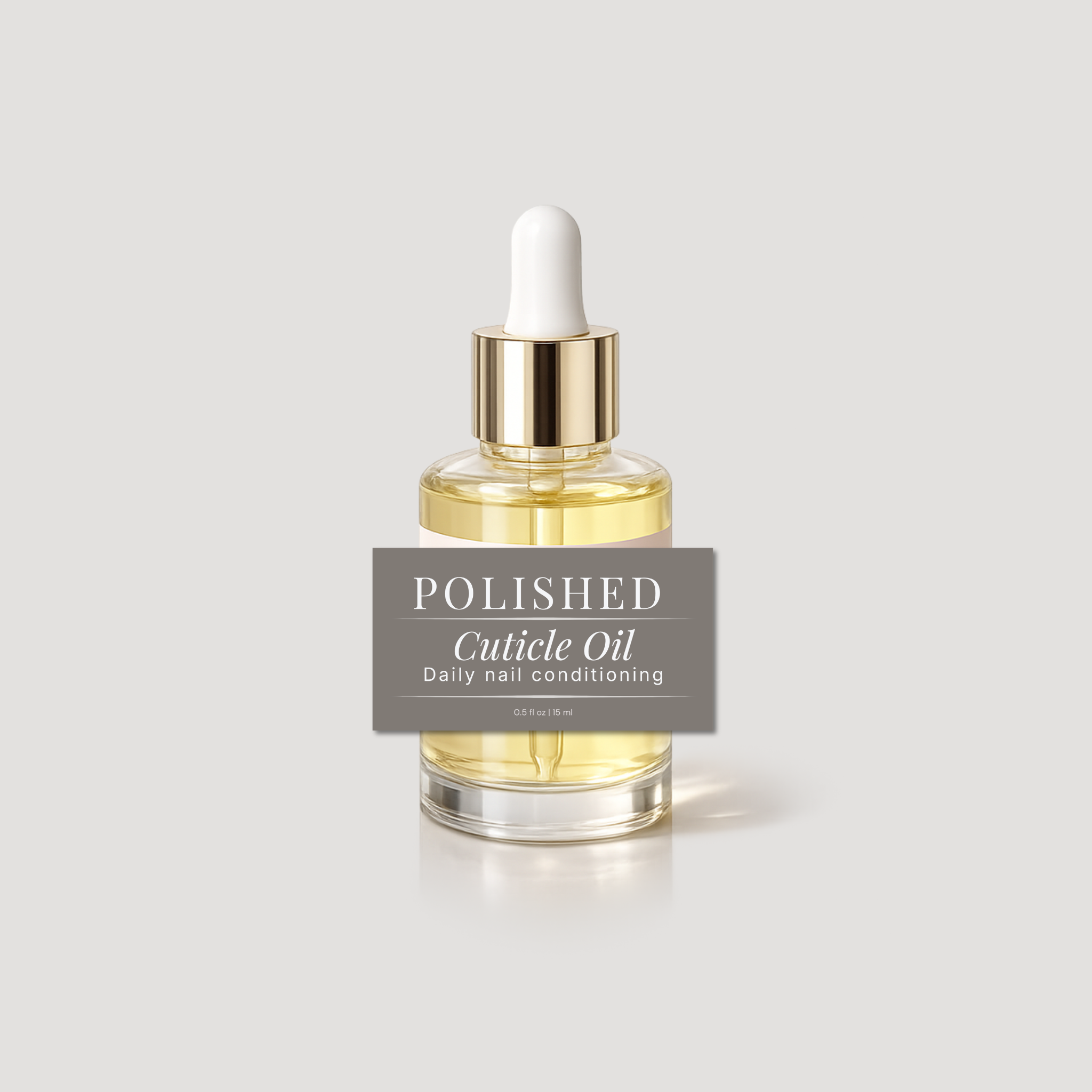 Polished 2x1 Nailcare Label