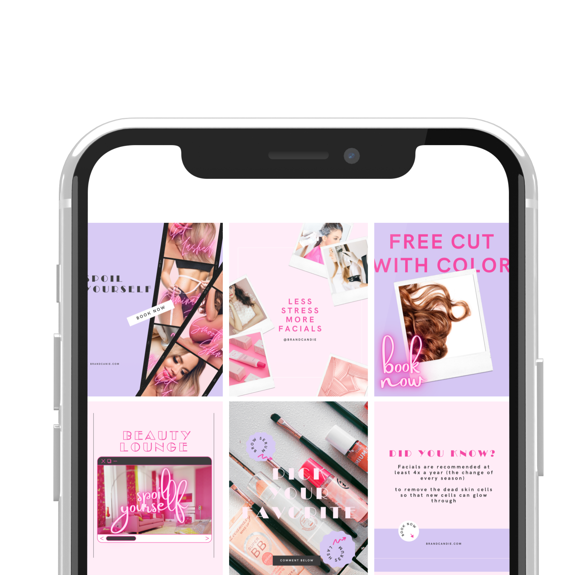 Beauty Lounge IG Posts