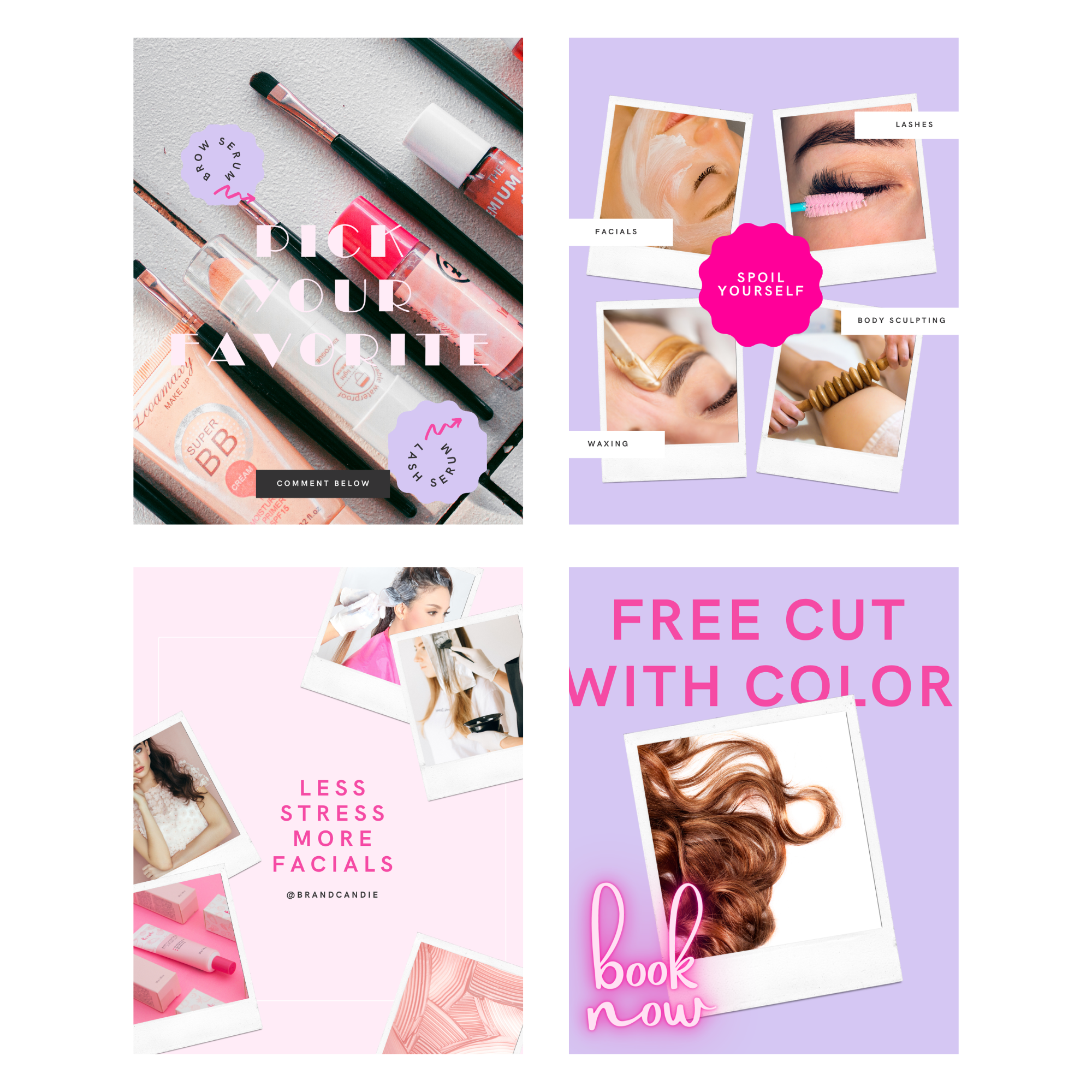 Beauty Lounge IG Posts