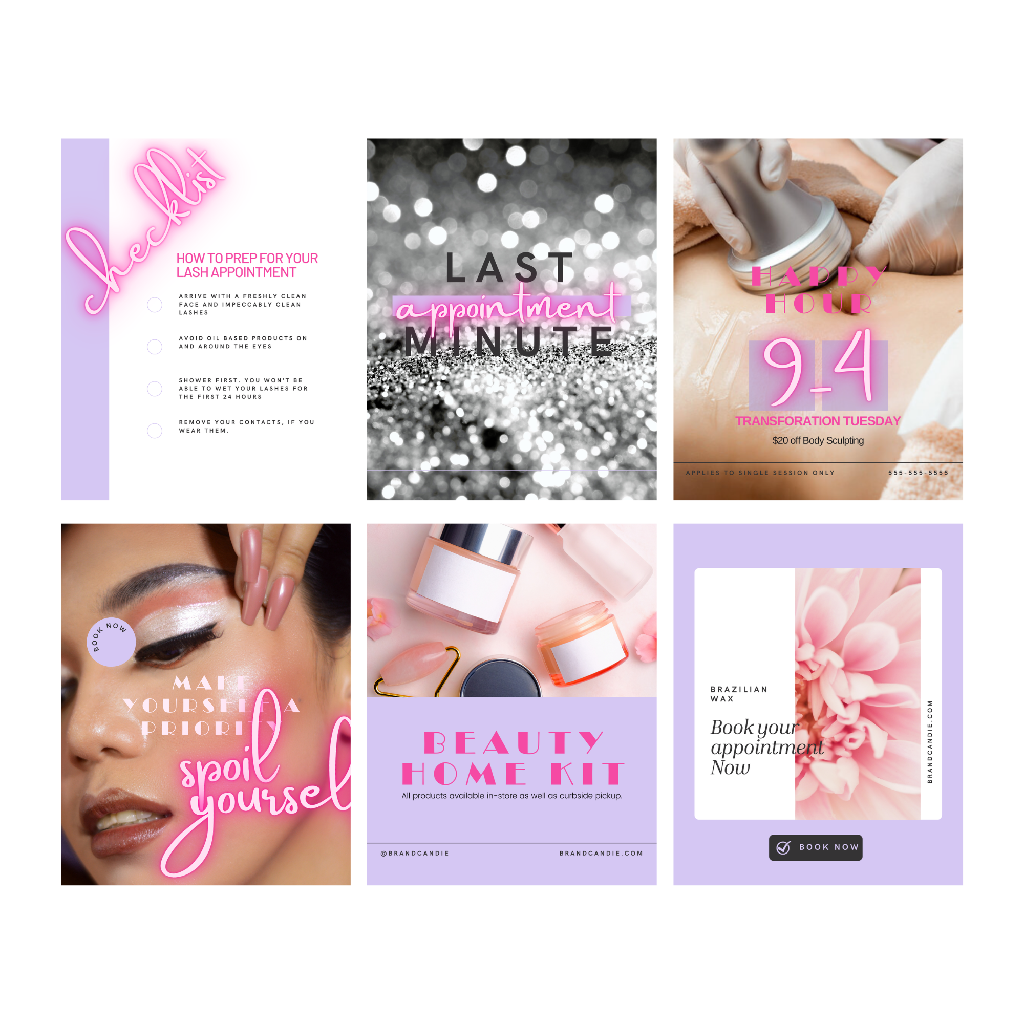 Beauty Lounge IG Posts