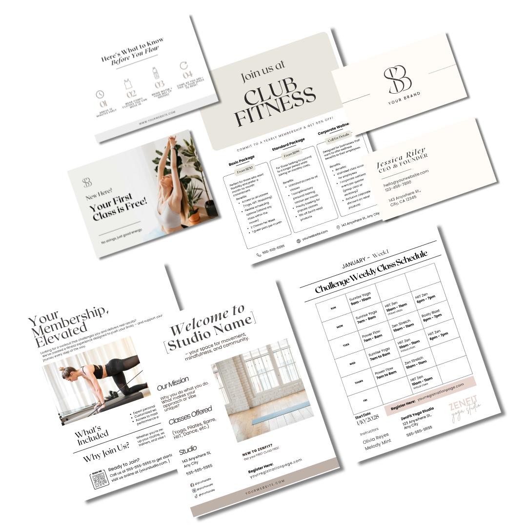 Class & Studio Essentials Pack