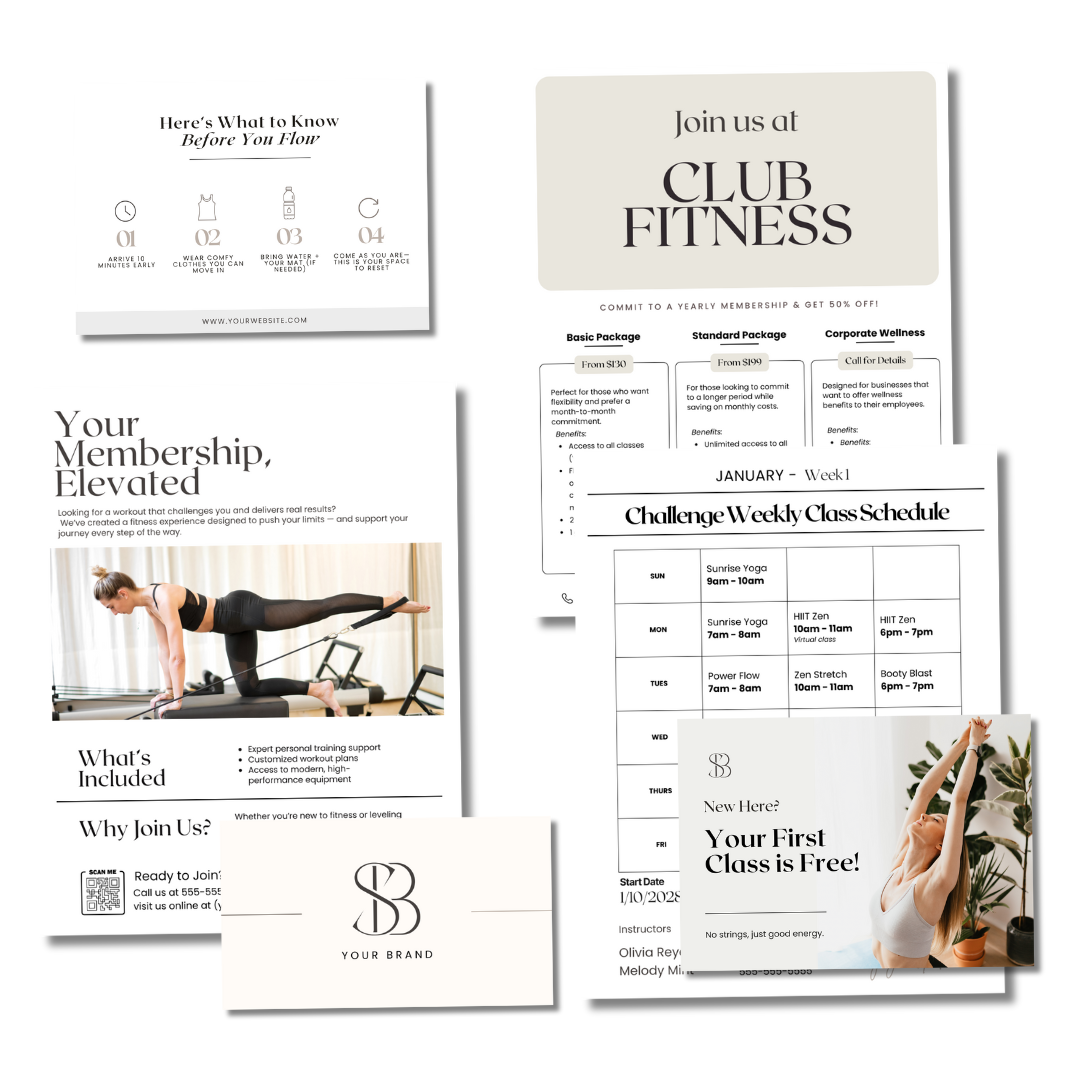 Class & Studio Essentials Pack