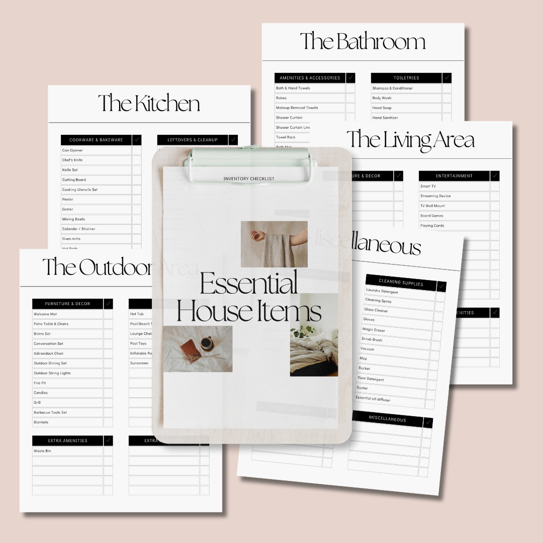Airbnb Host Essentials – Canva Templates