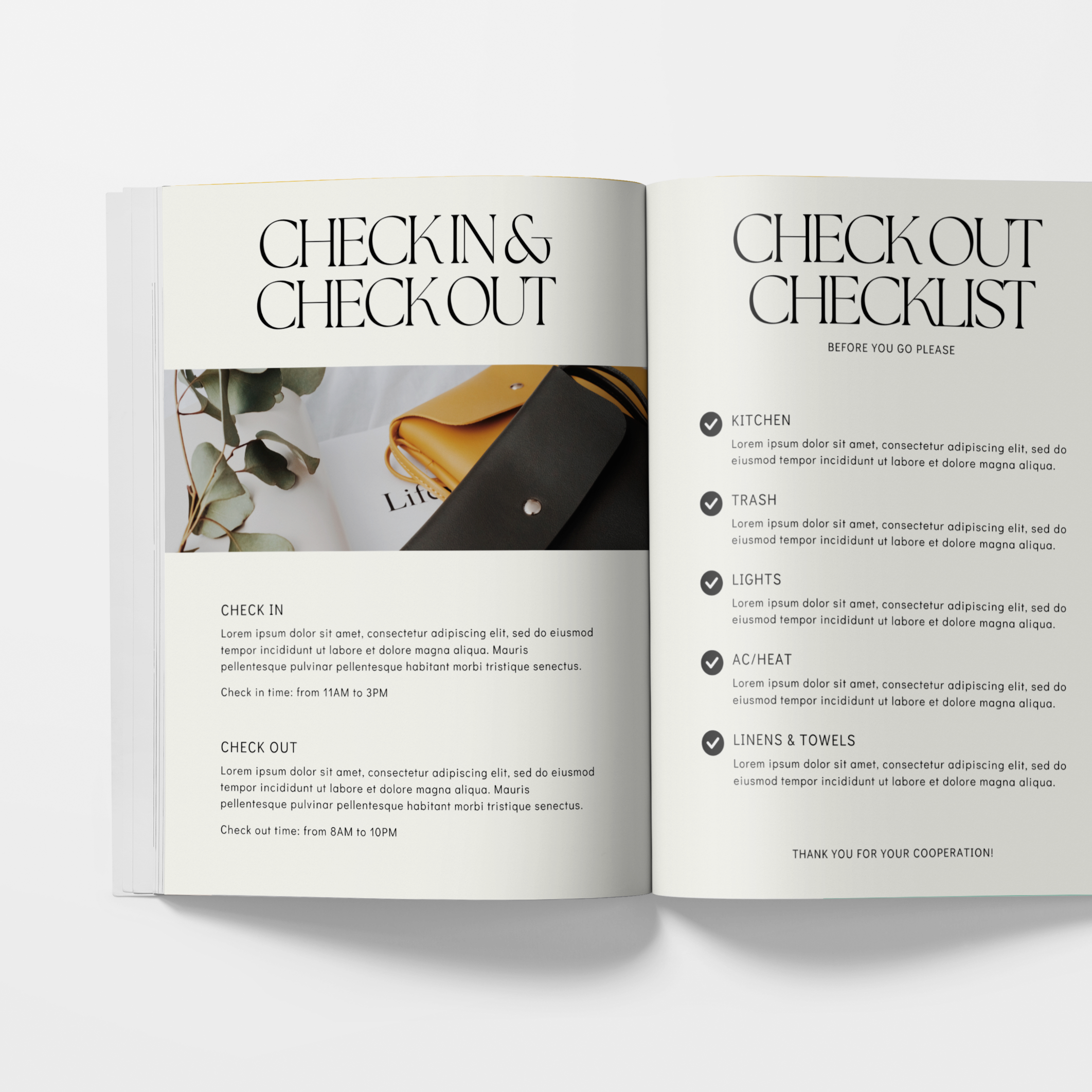 Airbnb Host Essentials – Canva Templates