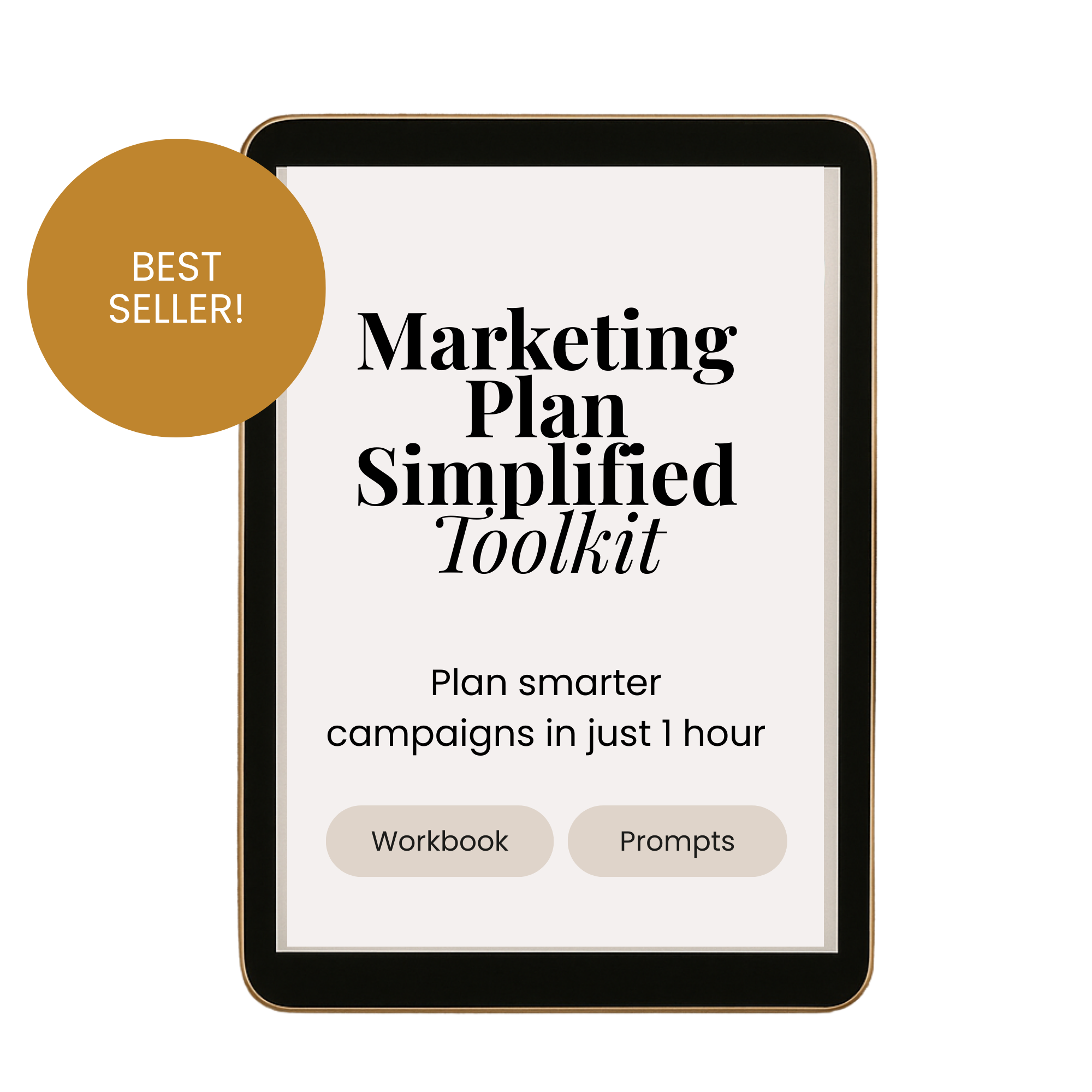 Marketing Plan Simplified Toolkit → Launch smarter campaigns in just one hour—data-driven, strategic, and simple.