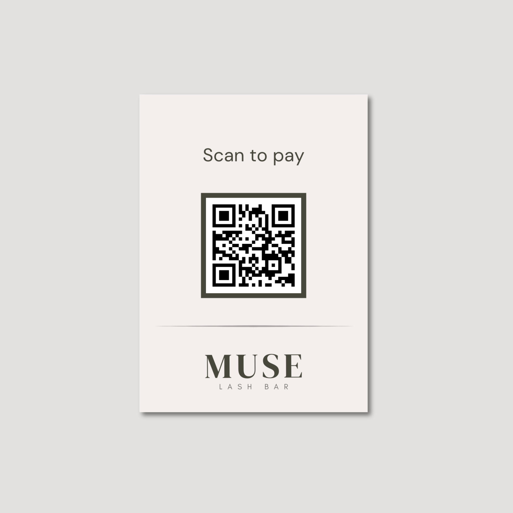Muse 5×7 Scan to Pay