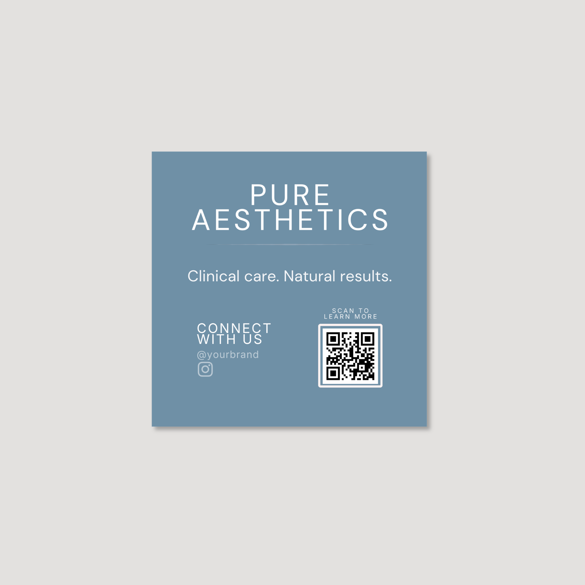 Pure Aesthetics 5×5 Social Mirror Cling