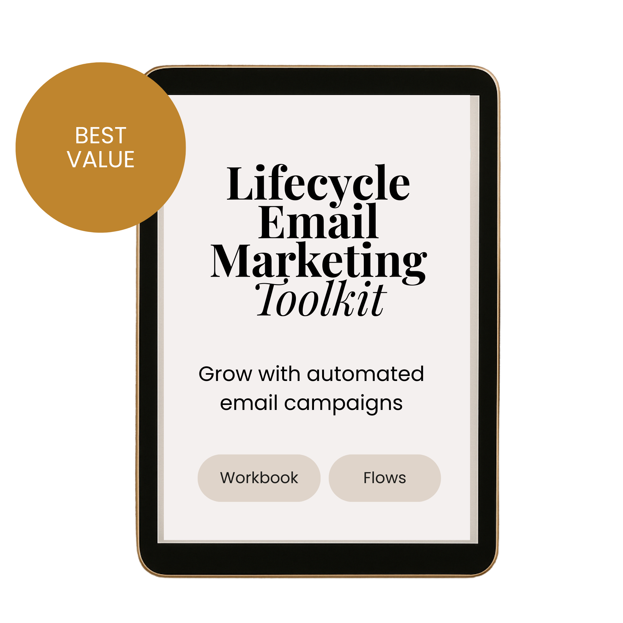 Lifecycle Email Marketing Toolkit → Launch email journeys that nurture, repeat, and grow