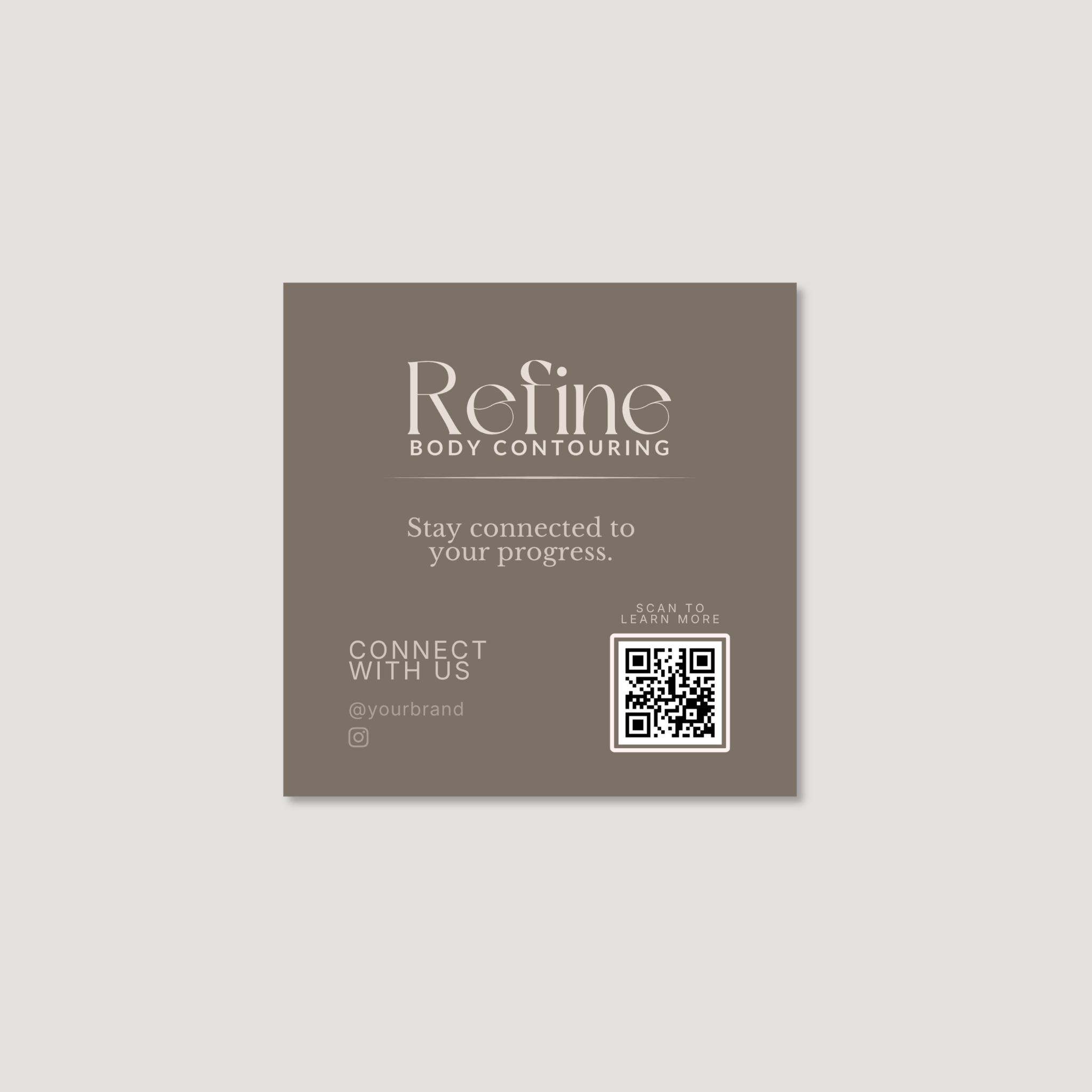 Refine 5×5 Social Mirror Cling