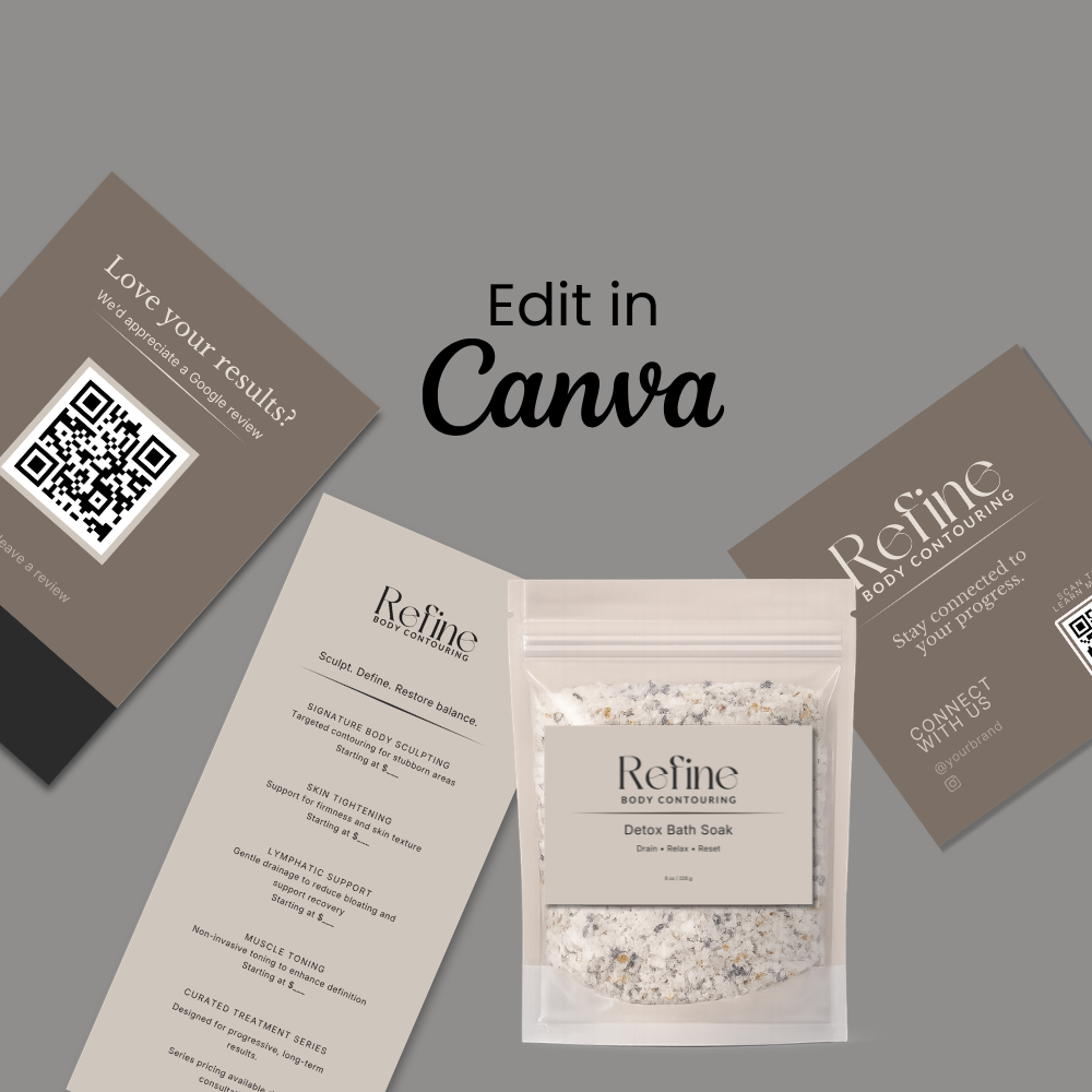 Refine 18-Piece Beauty Brand Kit