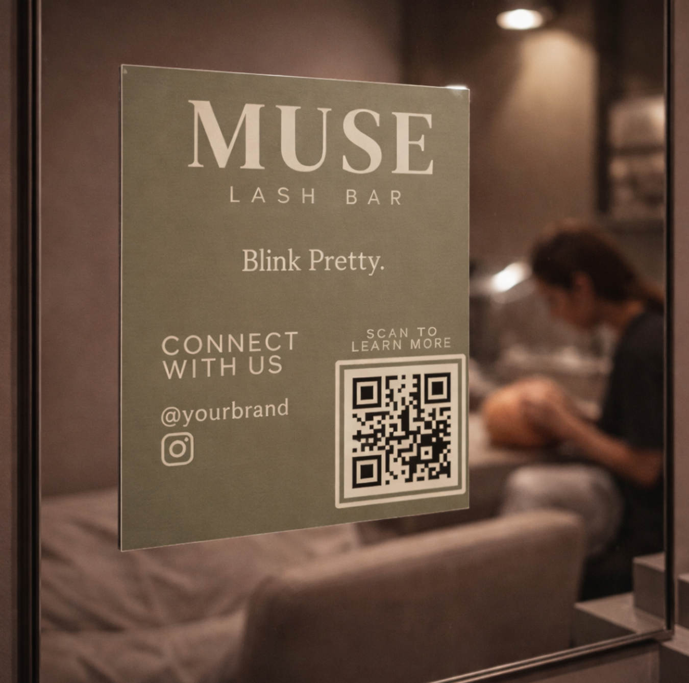 Muse 5×5 Social Mirror Cling