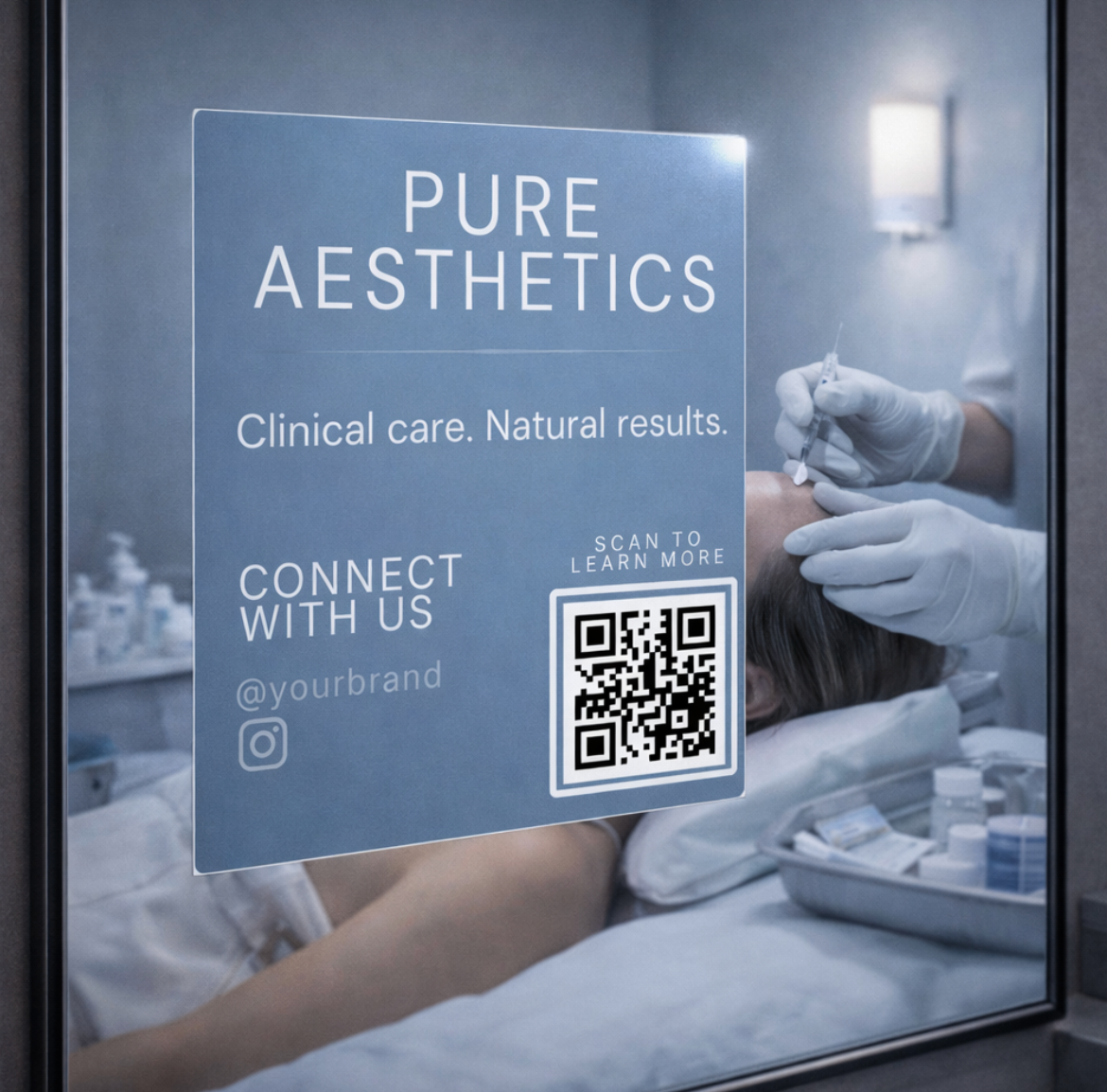 Pure Aesthetics 5×5 Social Mirror Cling