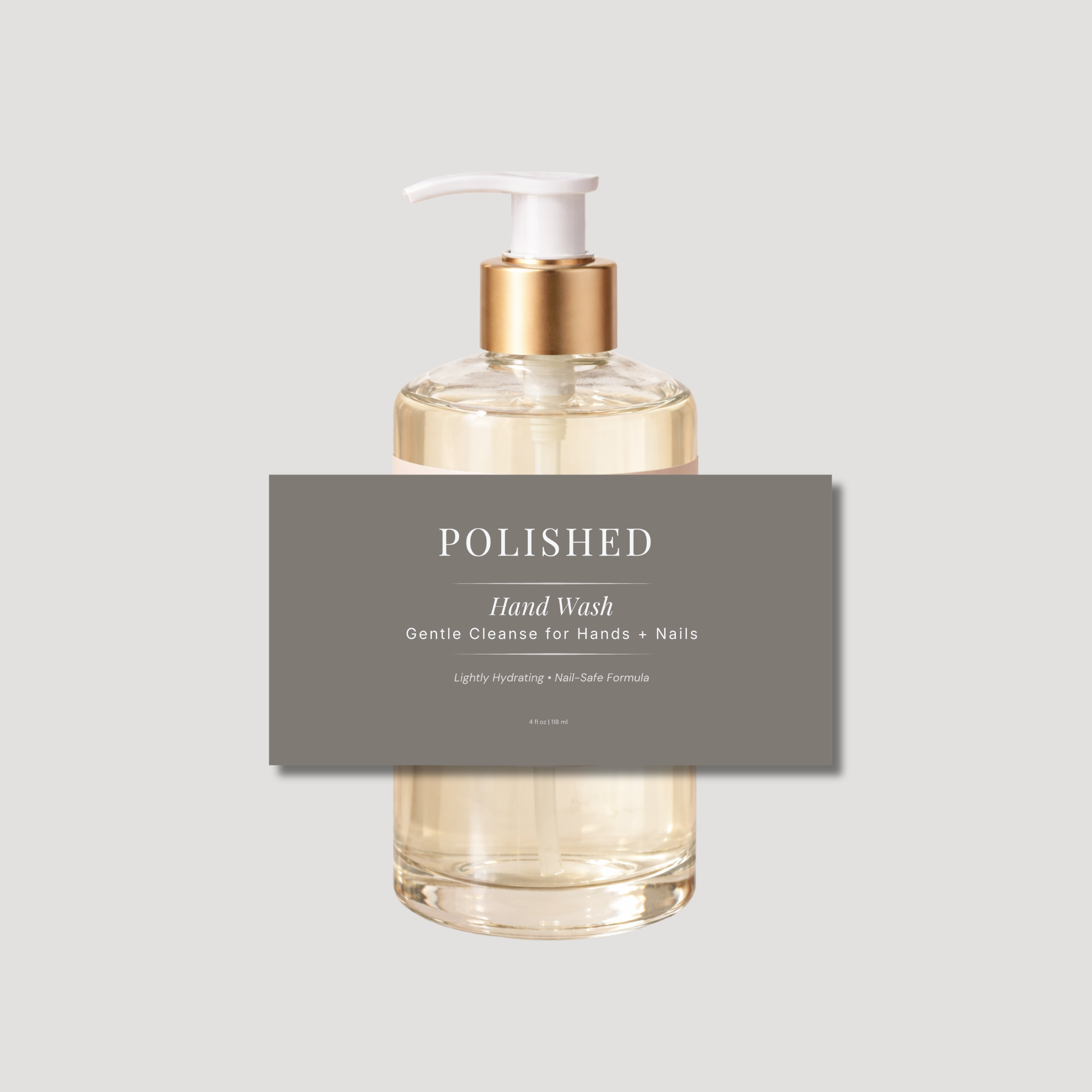 Polished 4x2 Nailcare Label