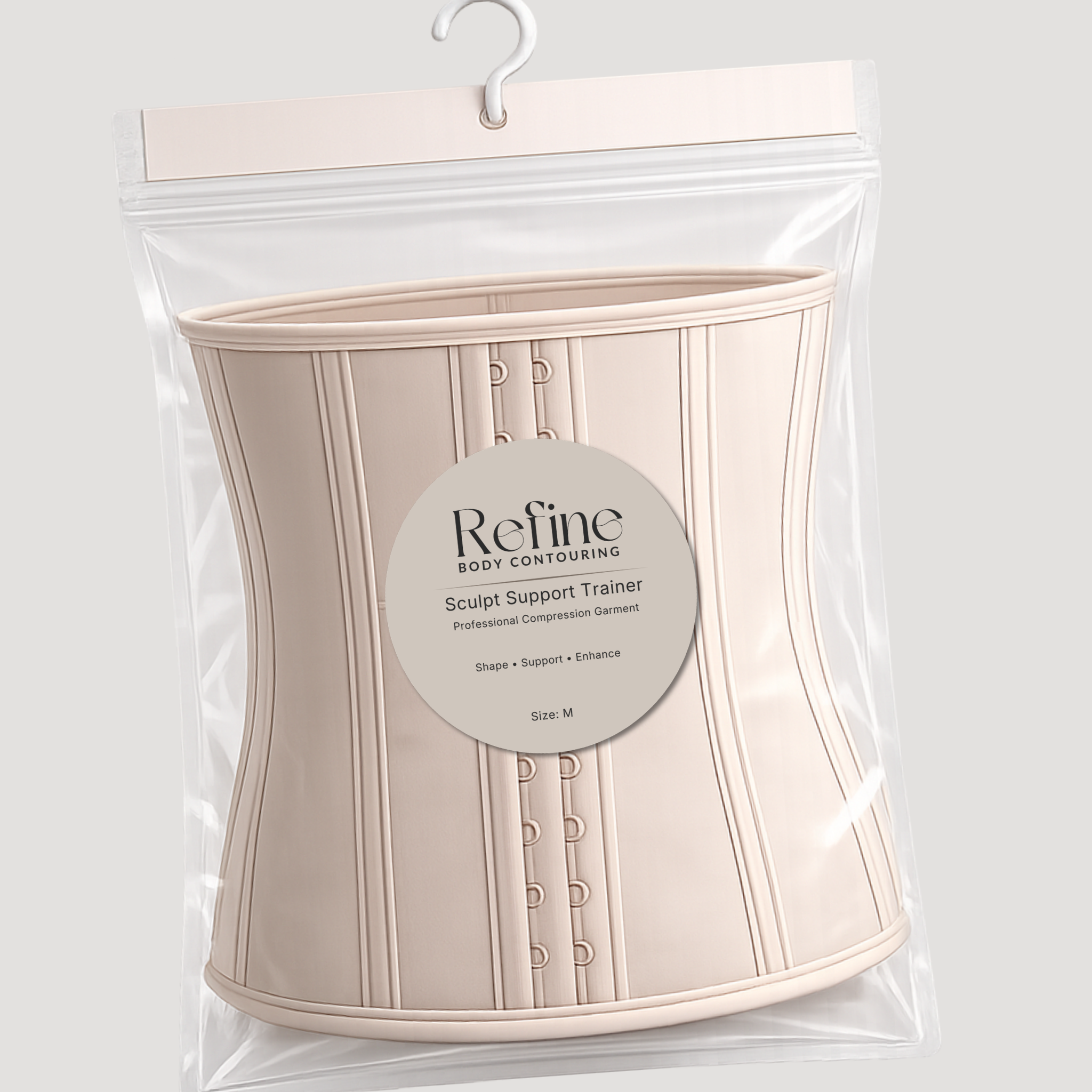 Refine 2.5x2.5 Circle Label