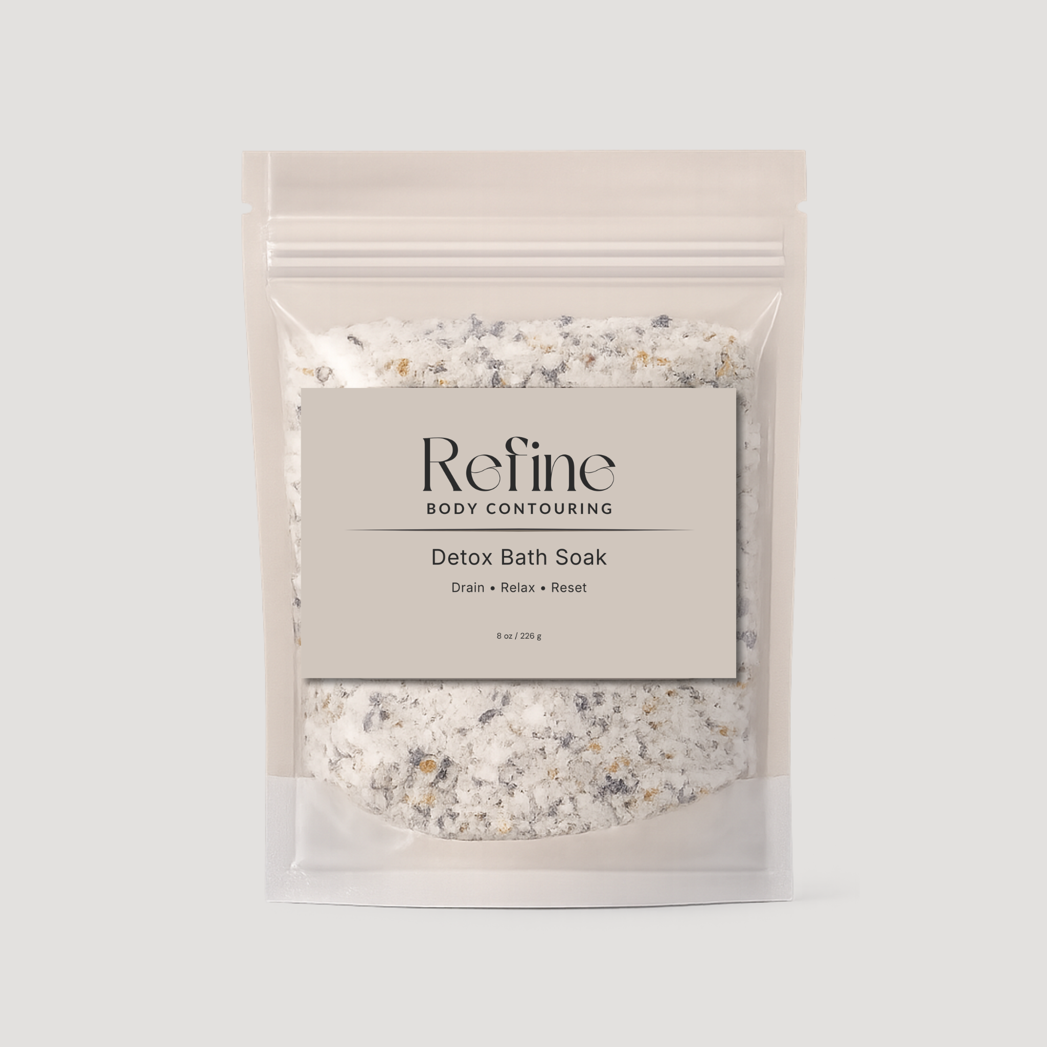 Refine 3x2 Bottle Label