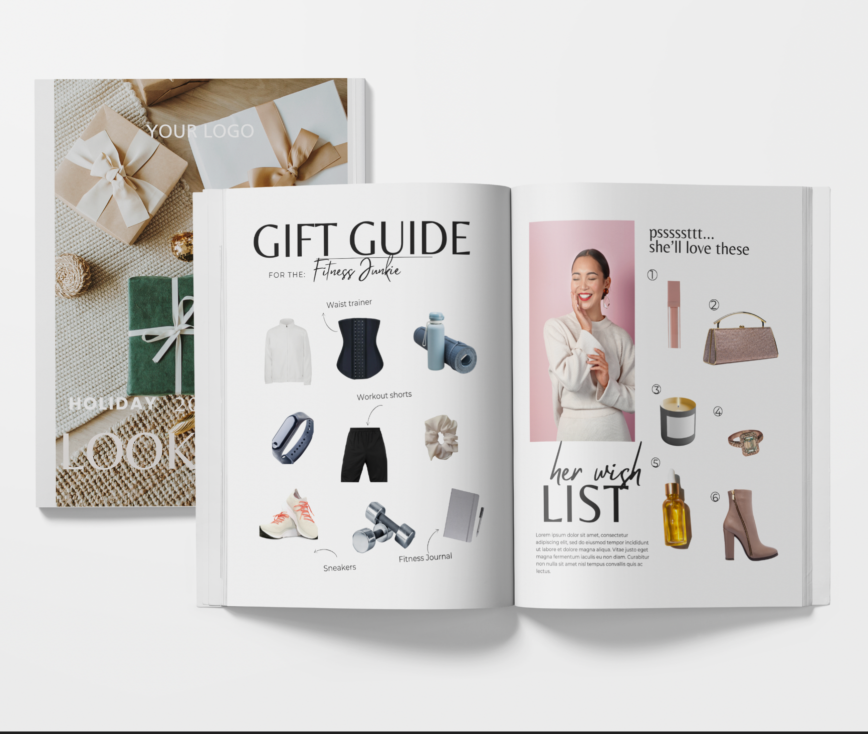 Customizable Gift Guide Canva Template